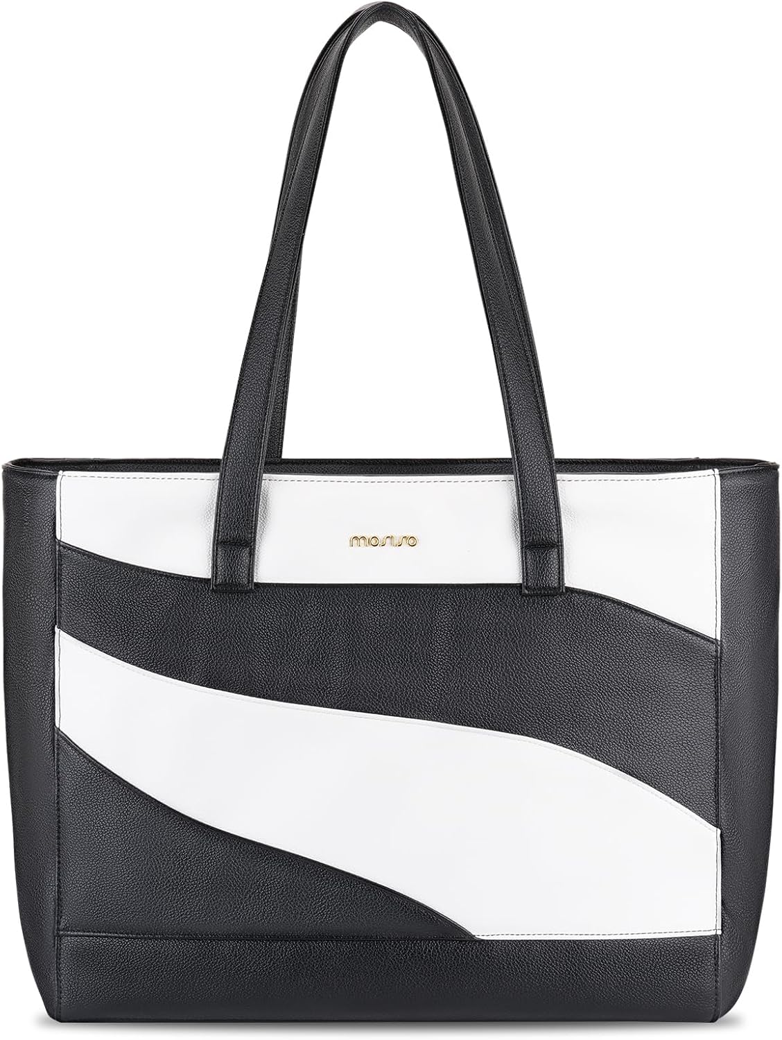 MOSISO Leather Laptop Tote Bags