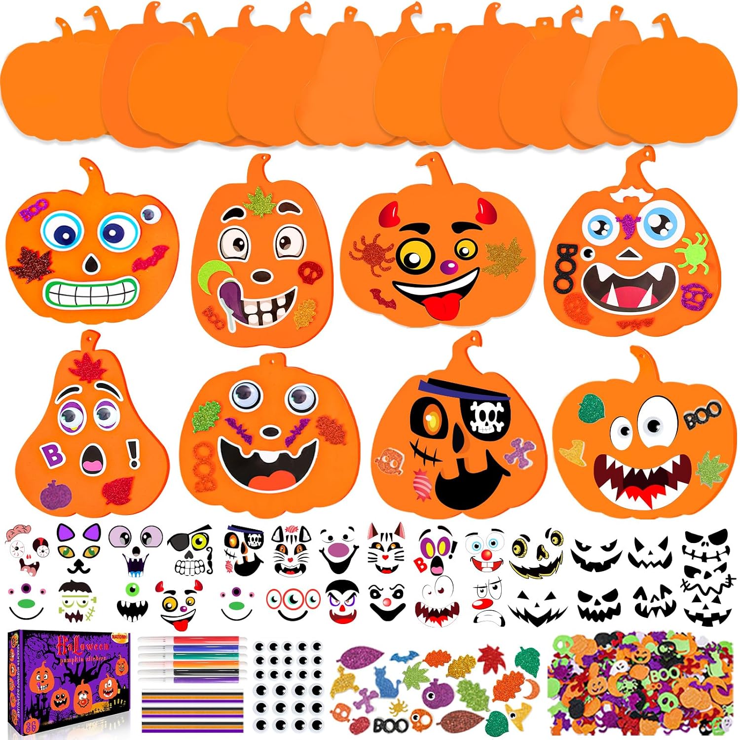 Natonhi Pumpkin Decorating Kits