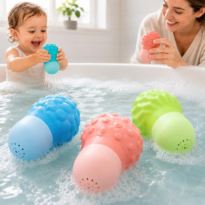 Sensory Squeeze Water Bath Toys
