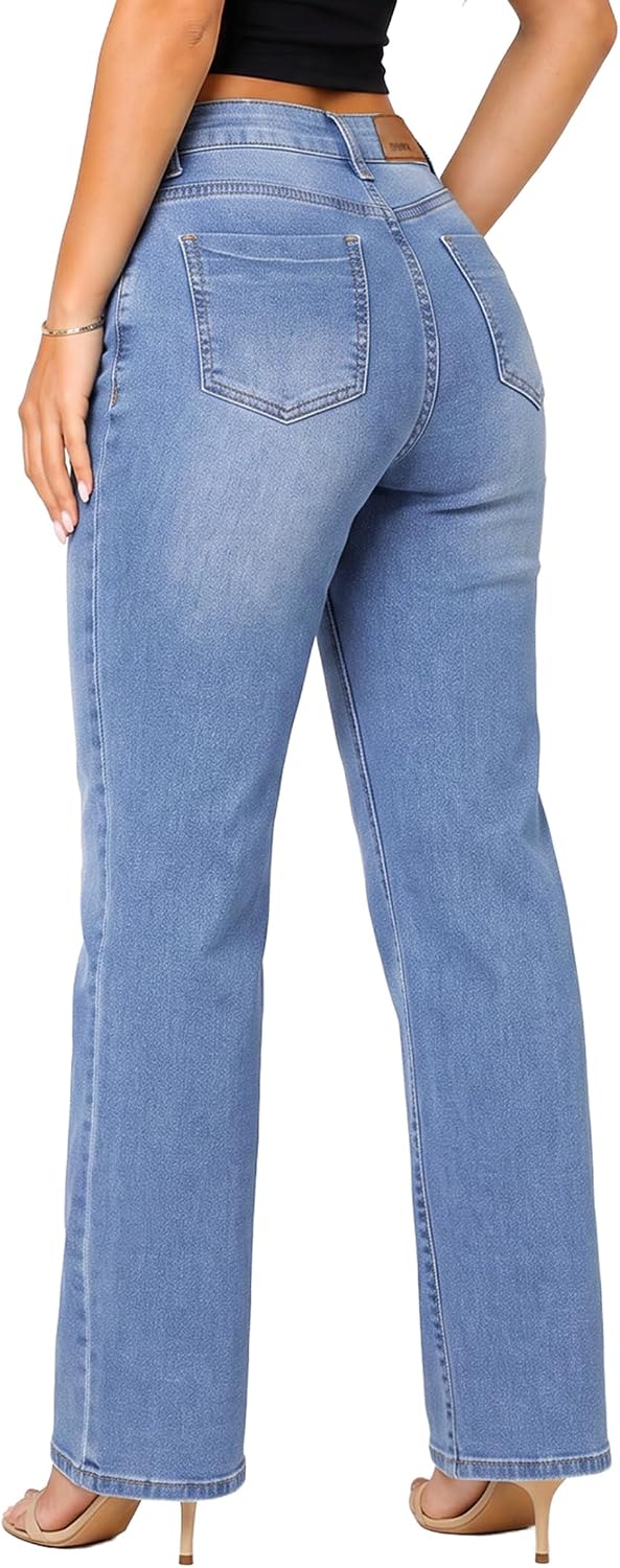 EMMIOL High Waisted Stretch Jeans
