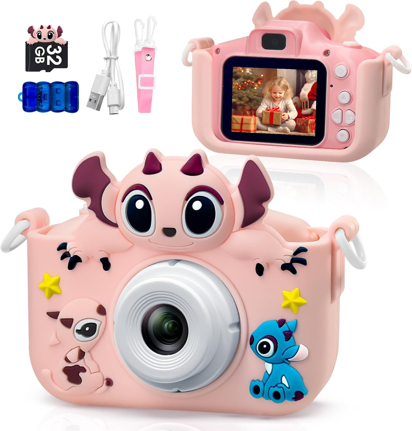 Kids Digital Cameras with Dual Lens