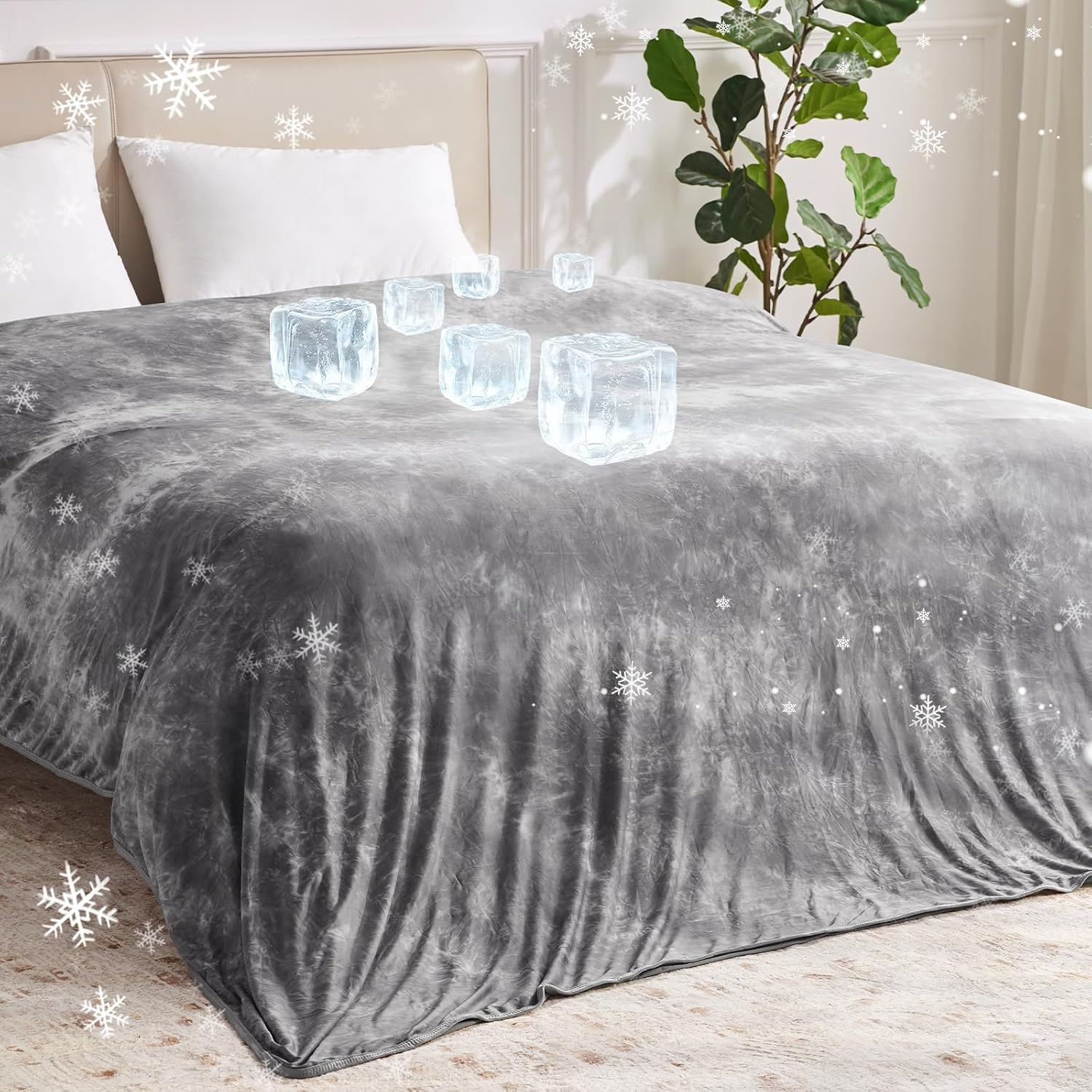 Cooling Tie Dye Summer Blanket