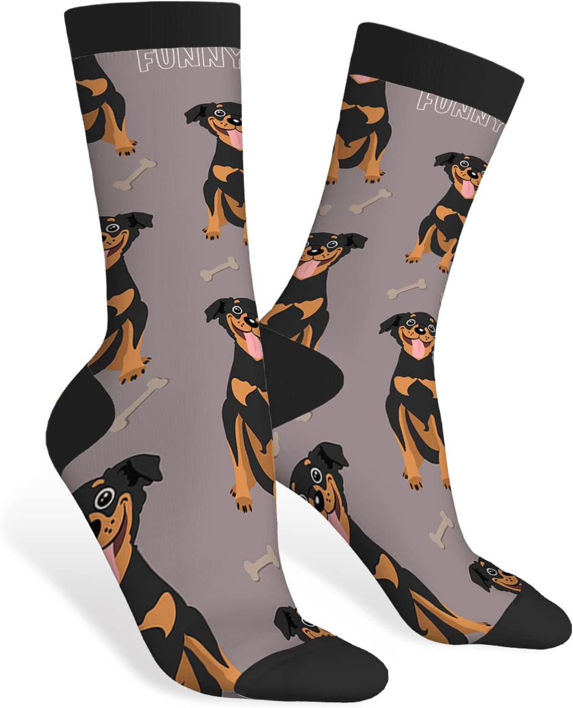 AOYEGO Dogs and Bones Socks