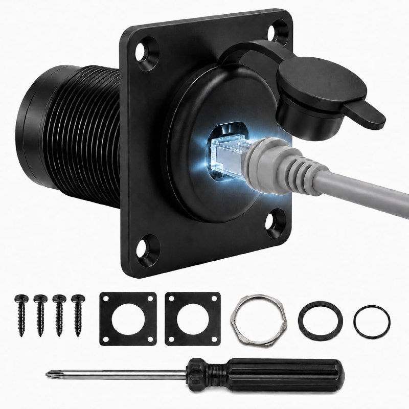 AKELOR Waterproof Ethernet Sockets