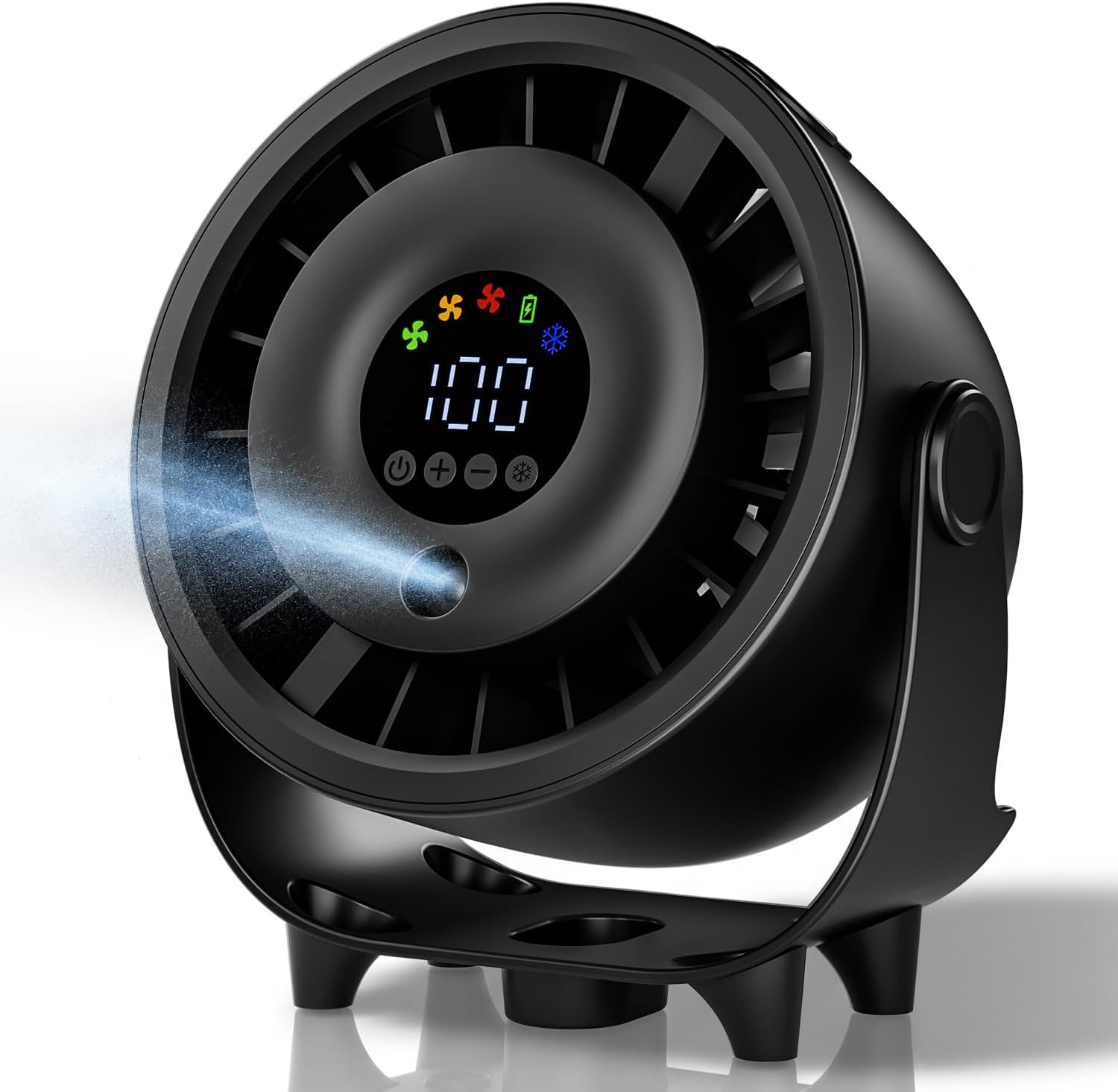 Desk Fans with Mist Spray