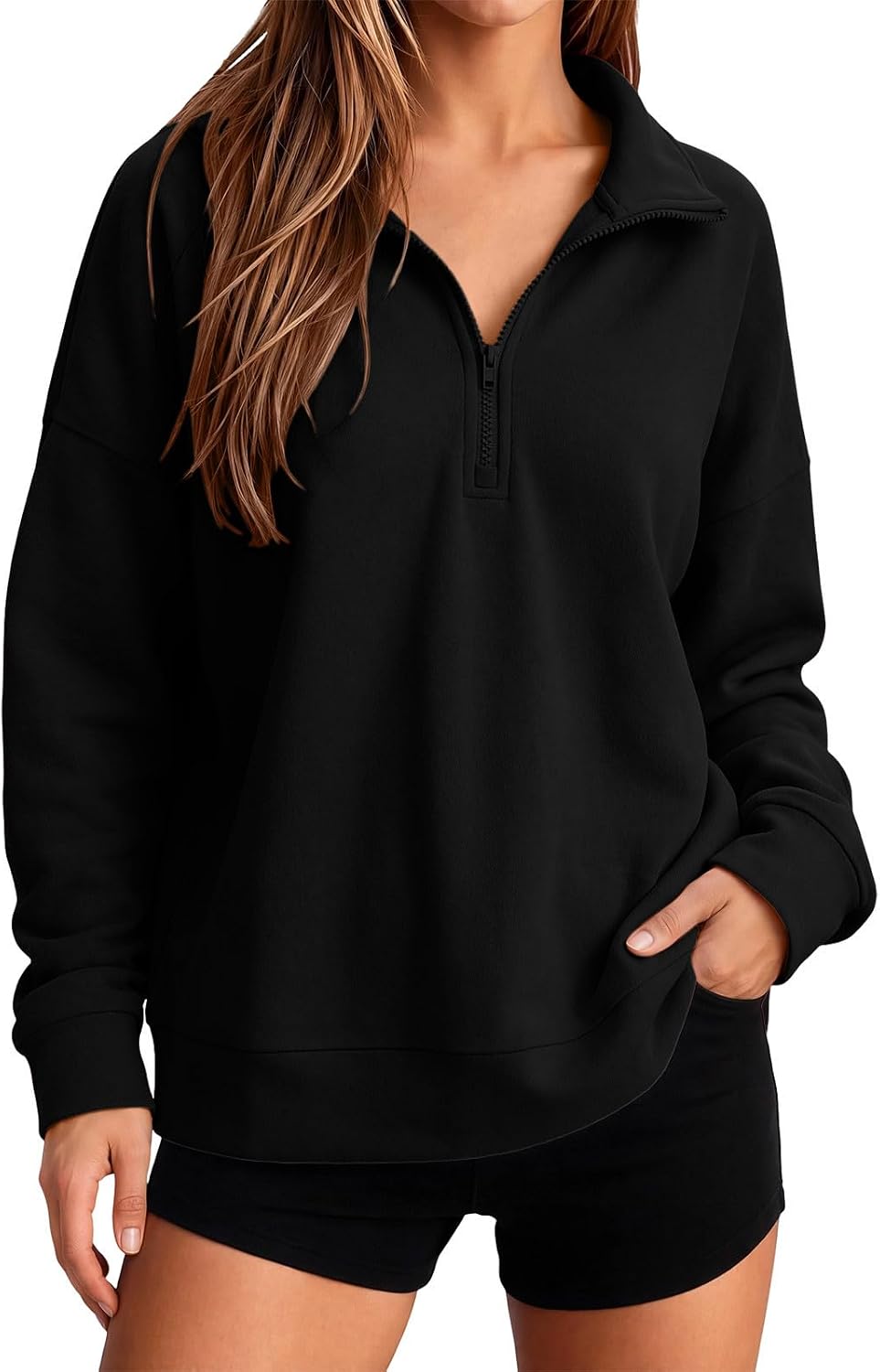 Women's Casual Turtleneck Sweatshirts