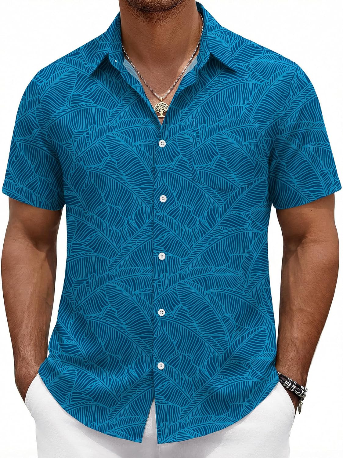 COOFANDY Hawaiian Shirts