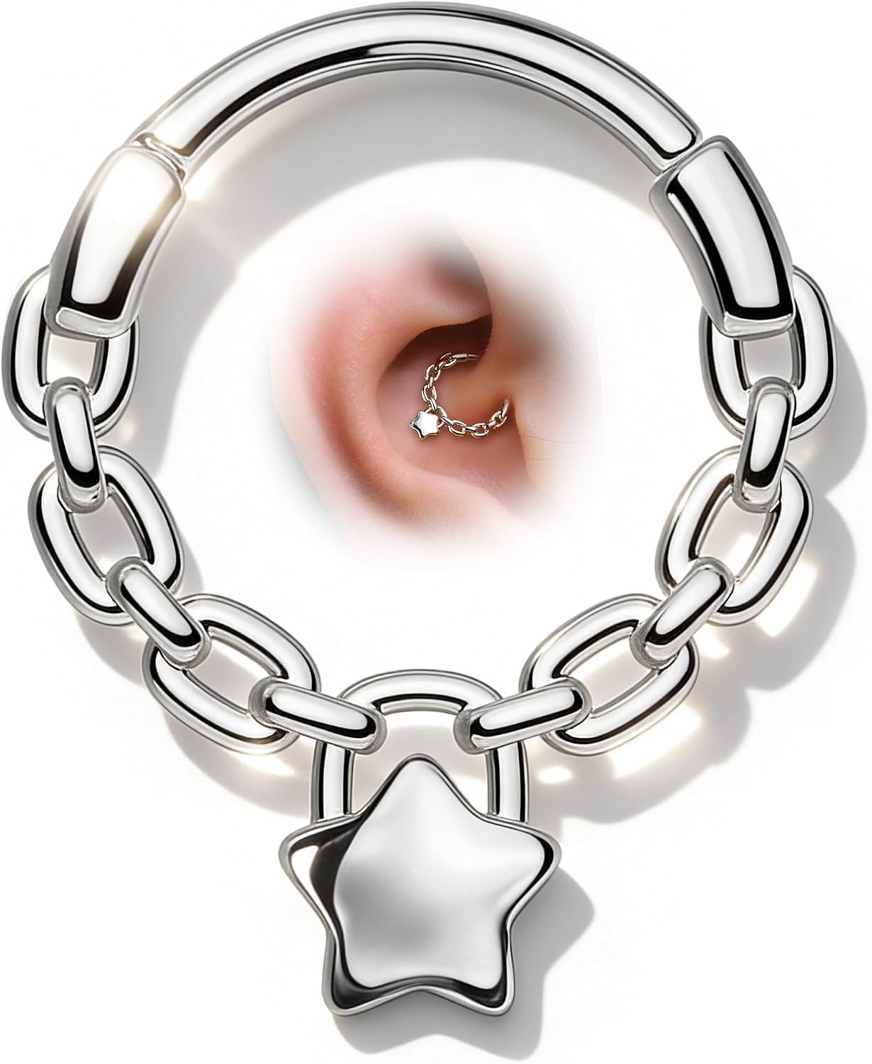 Agrewd Stainless Steel Septum Rings