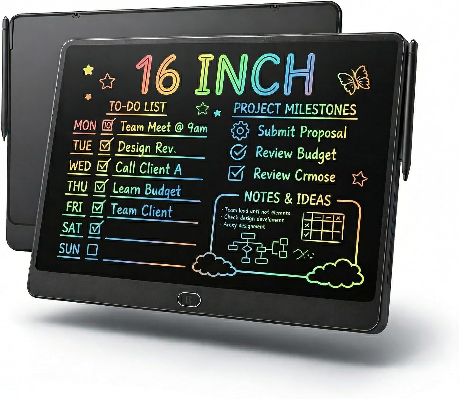 Kids Learning Tablets (Black) | Toys & Games