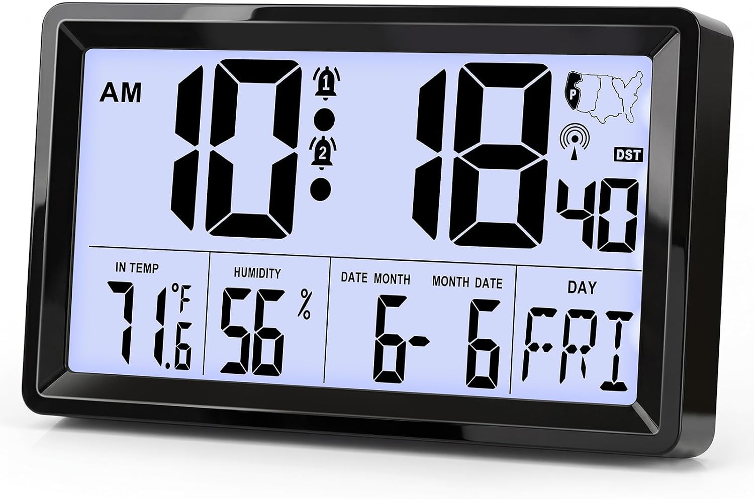 QPEUIM Atomic Clocks with Temperature Display