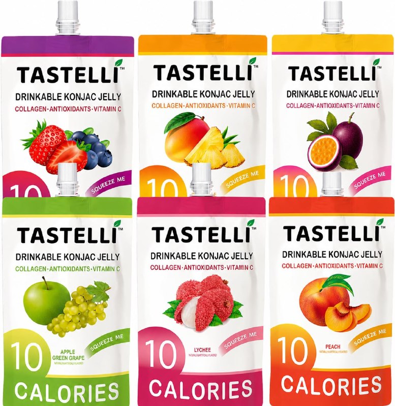 Tastelli Konjac Jelly Variety Packs
