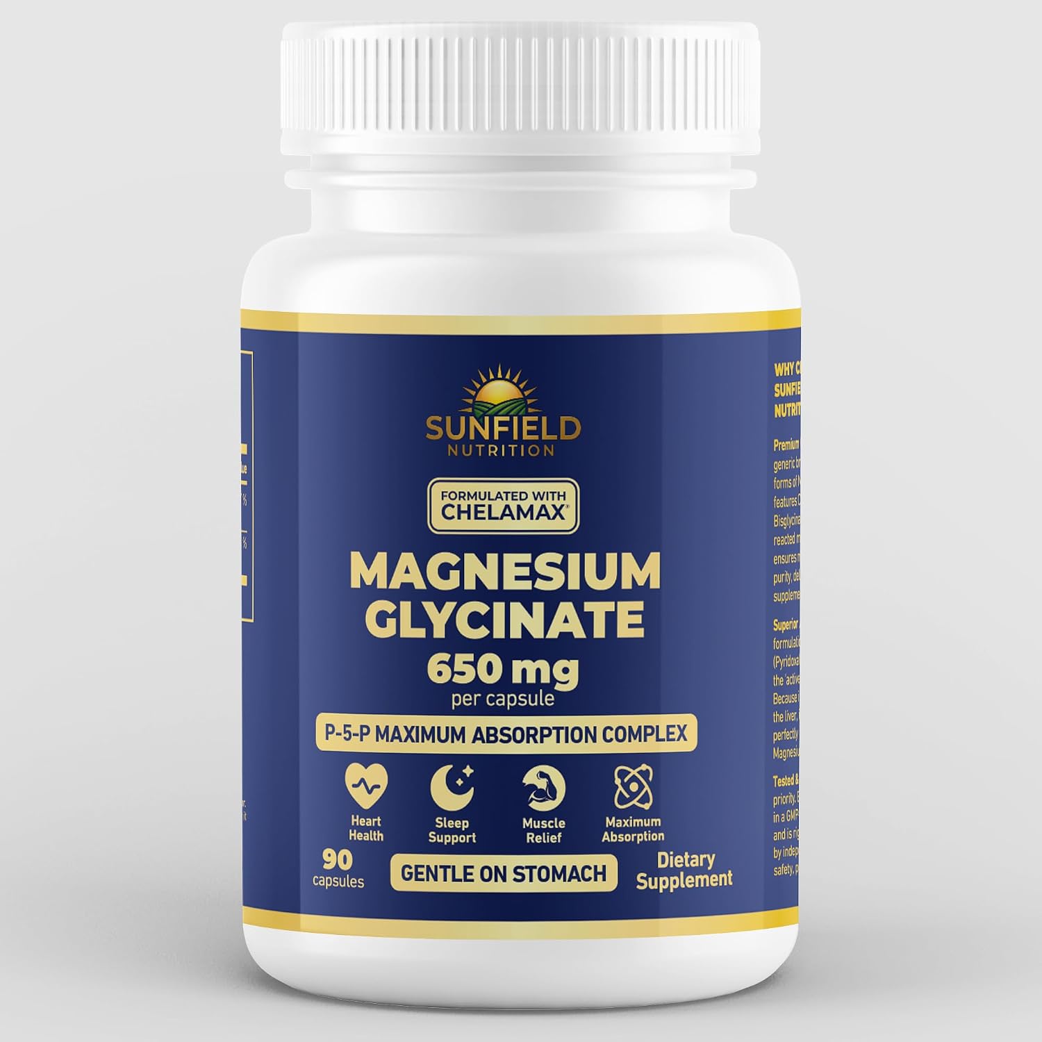 Sunfield Magnesium Glycinate Capsules