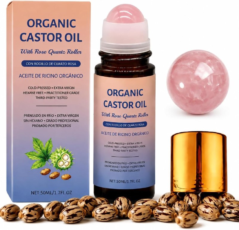 Organic Castor Oil Roll-Ons