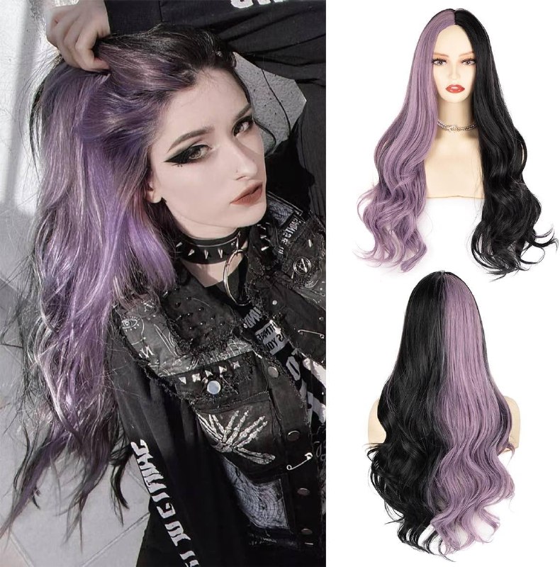 Tixbaby Purple Wigs