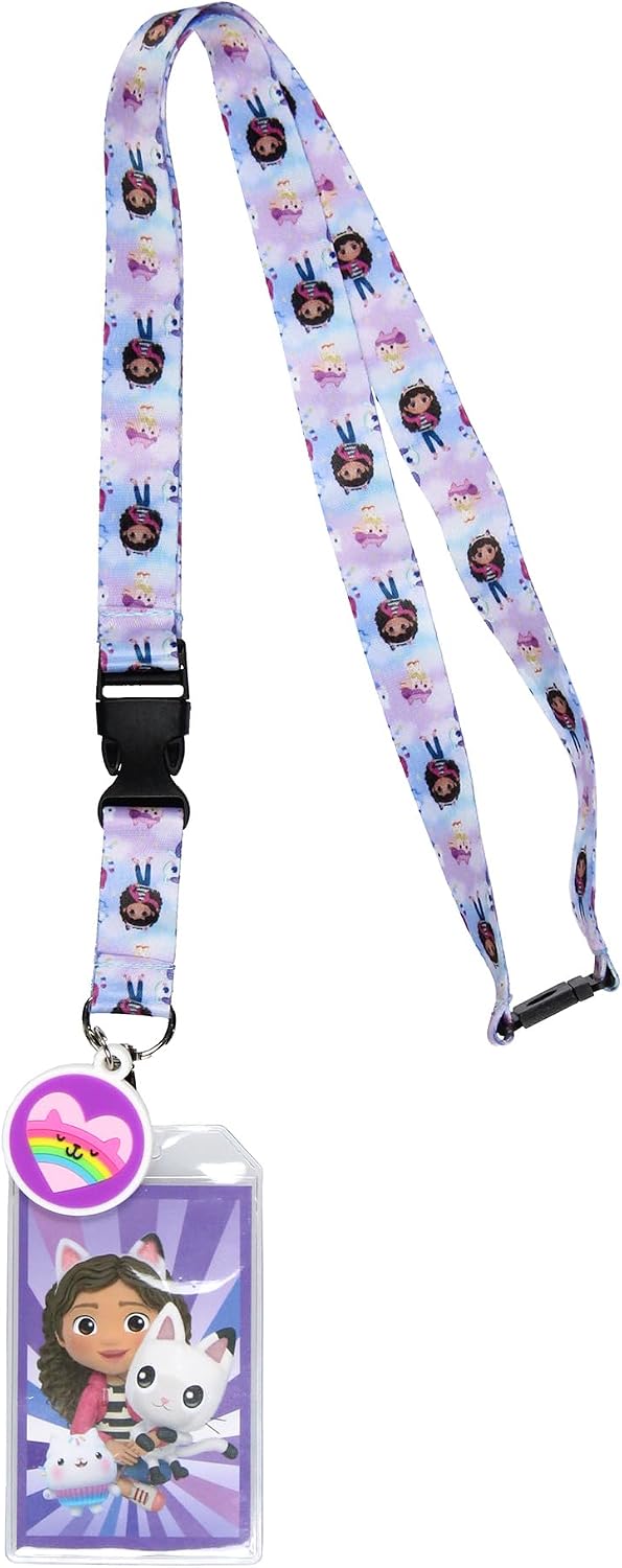 Gabby's Dollhouse Lanyard Badge Holders