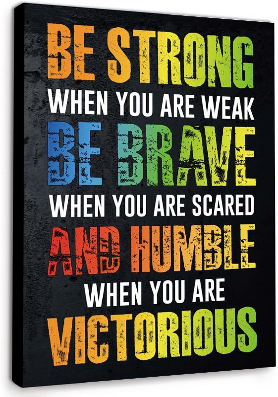 Gwisml Inspirational Canvas Wall Arts