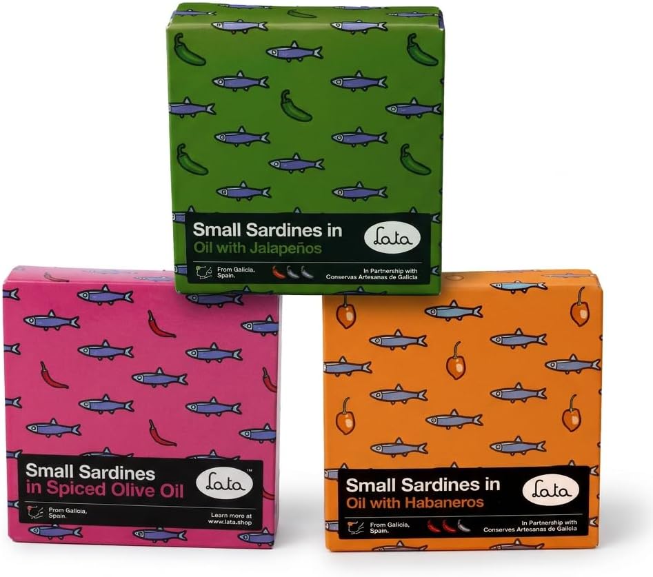 Lata Spicy Sardines 3Pk