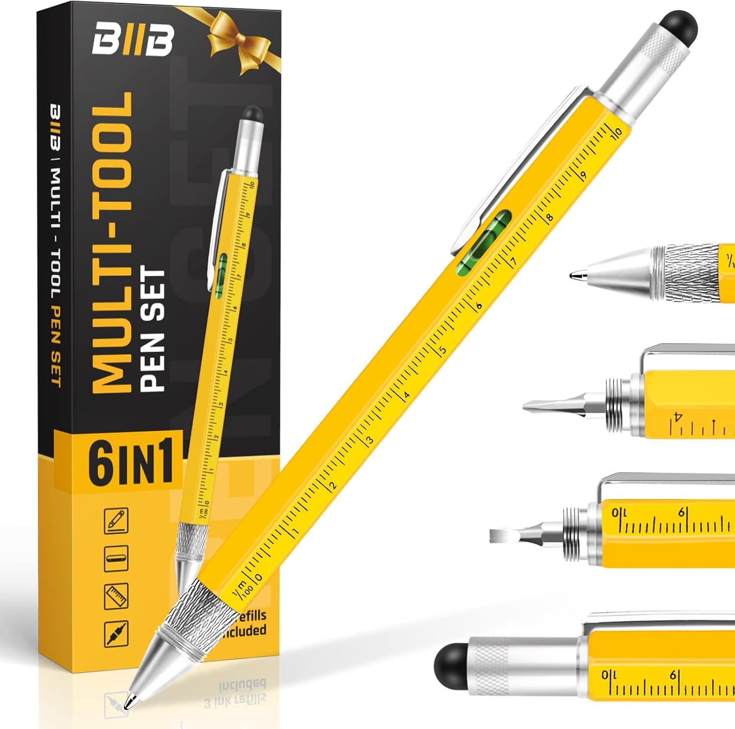 BIIB 6-in-1 Multitools Pens
