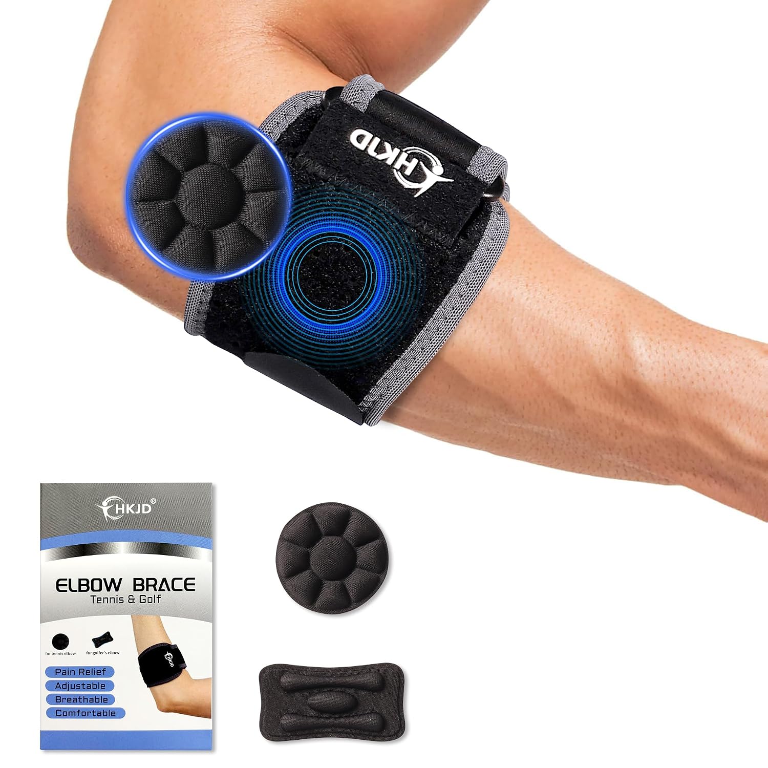 HKJD Tennis Elbow Braces