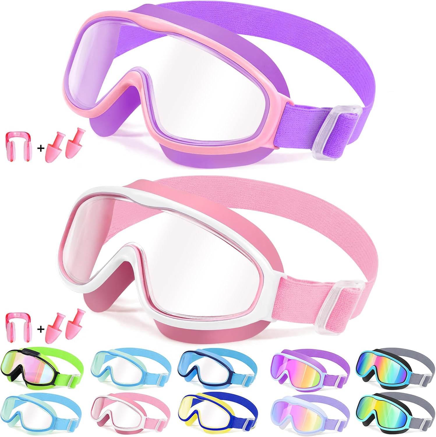 Vvinca Kids Swim Goggles