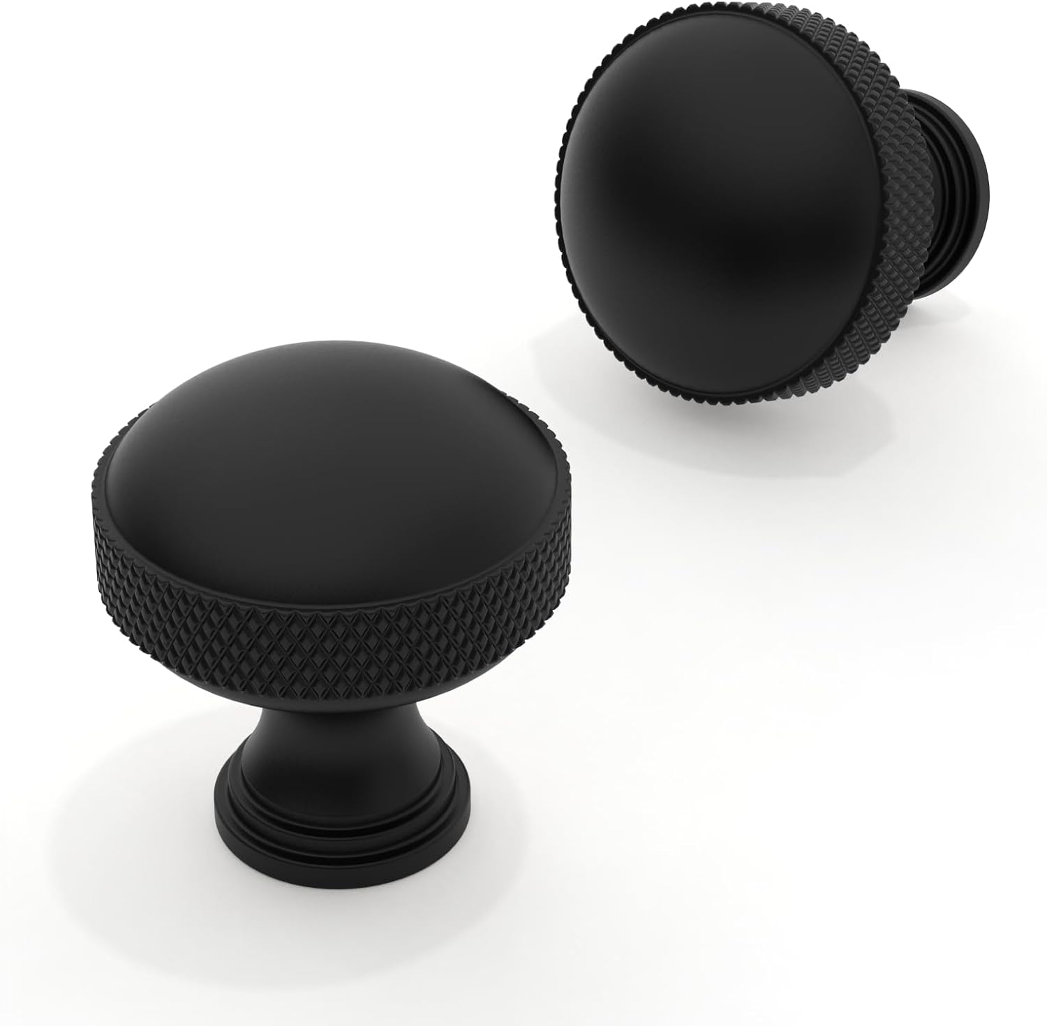 Asimerdeco Matte Black Cabinet Knobs
