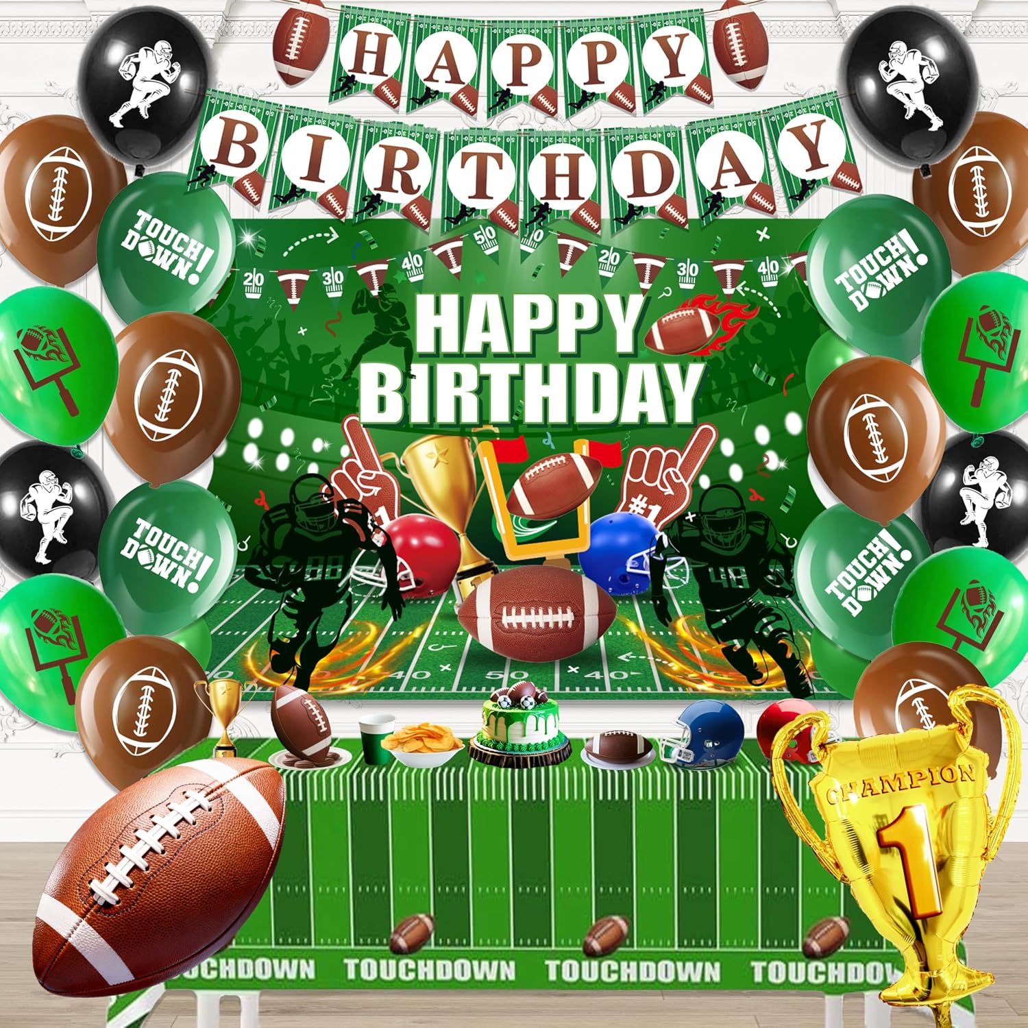 Football Birthday Party Decorations