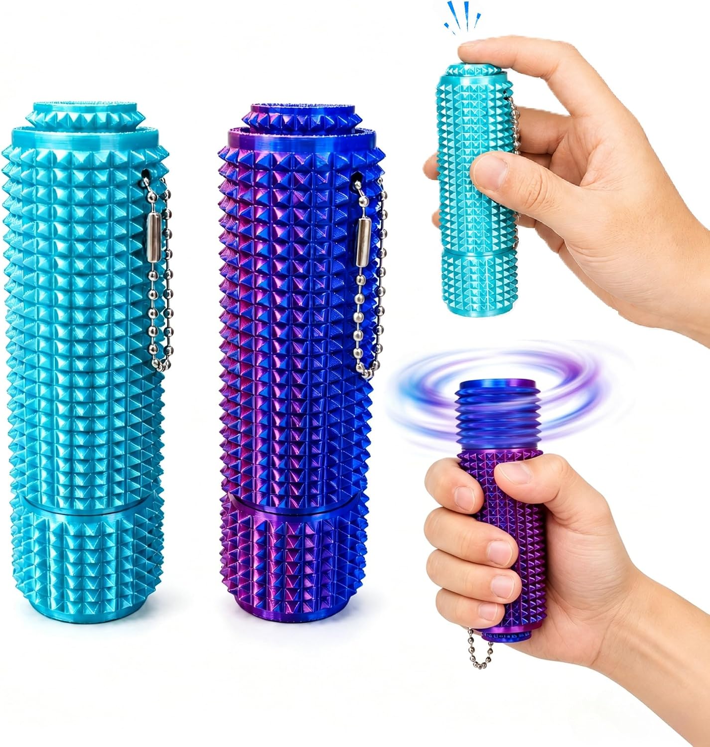 Little Ouchies Spiky Fidget Keychains