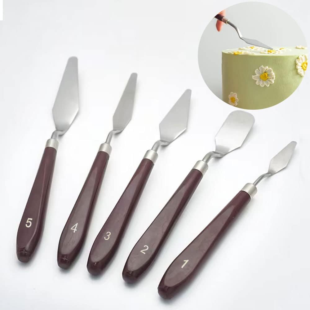 Cake Scrape Tools (Set of 5