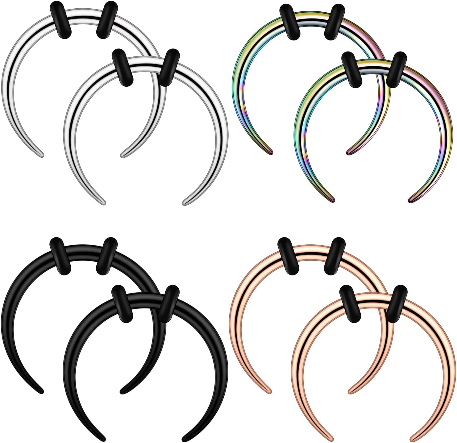YOFANST Stainless Steel Septum Rings