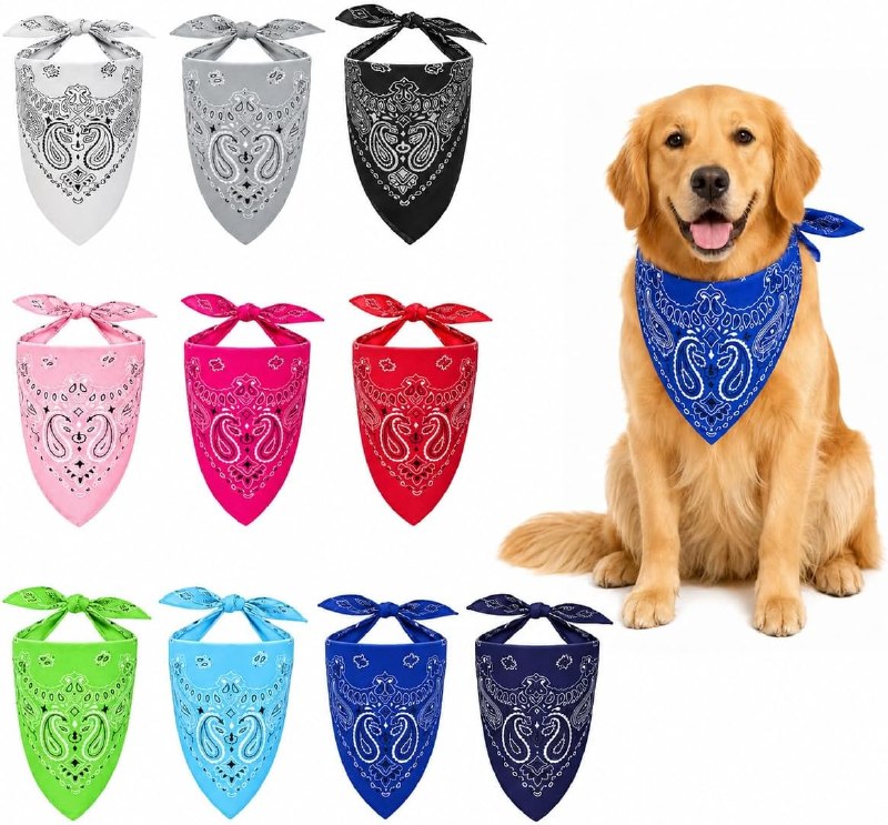 CabyGift Dog Bandanas