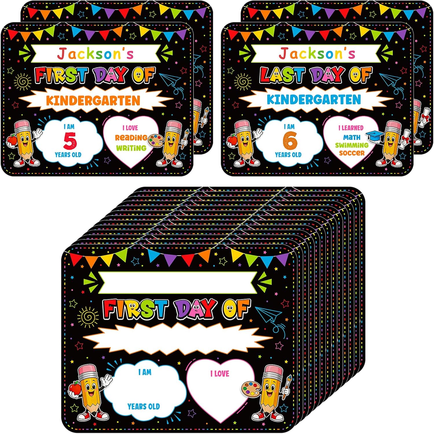 FaCraft School Chalkboard Signs