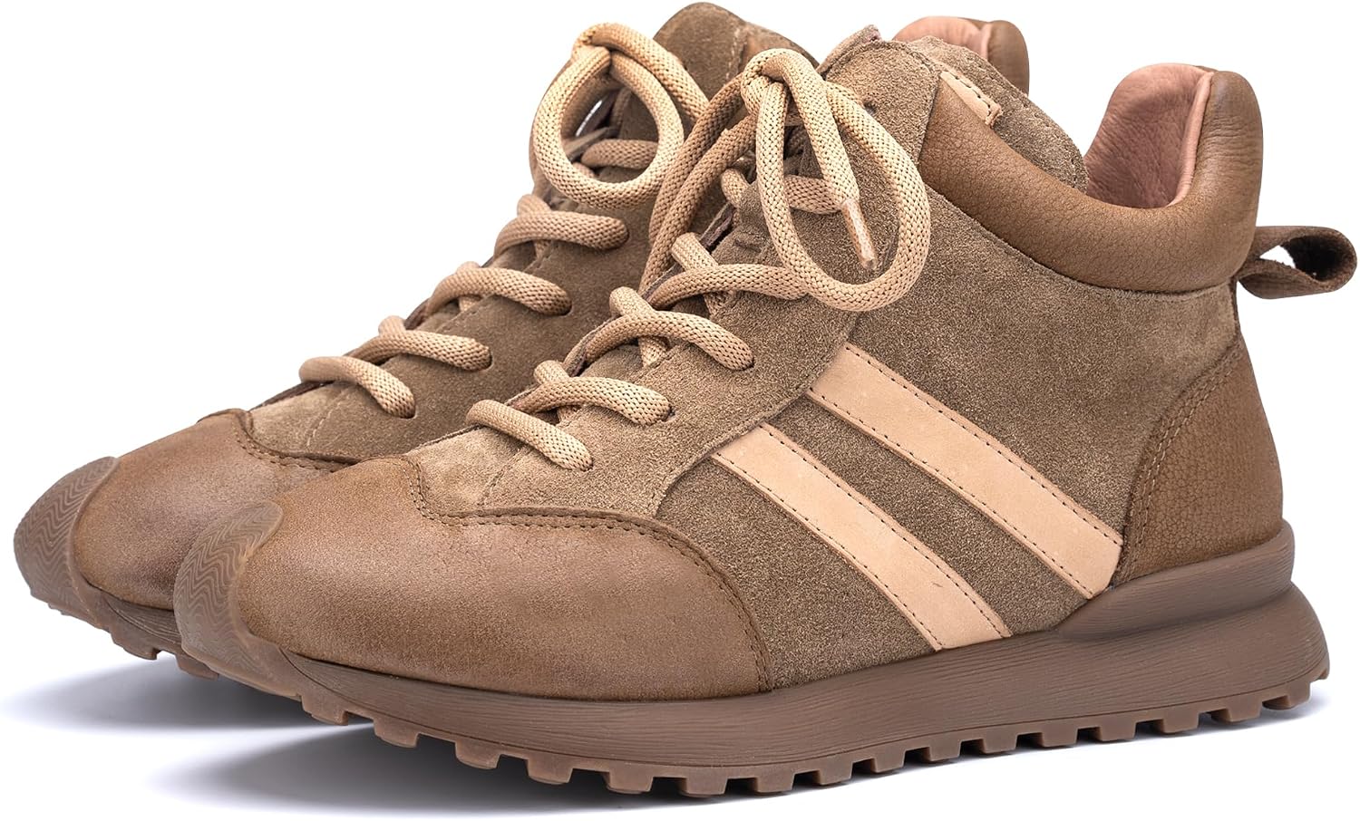 AFrown Leather Platform Sneakers