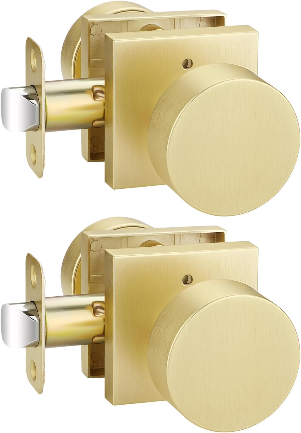 EHOMEWARE Brass Door Knobs