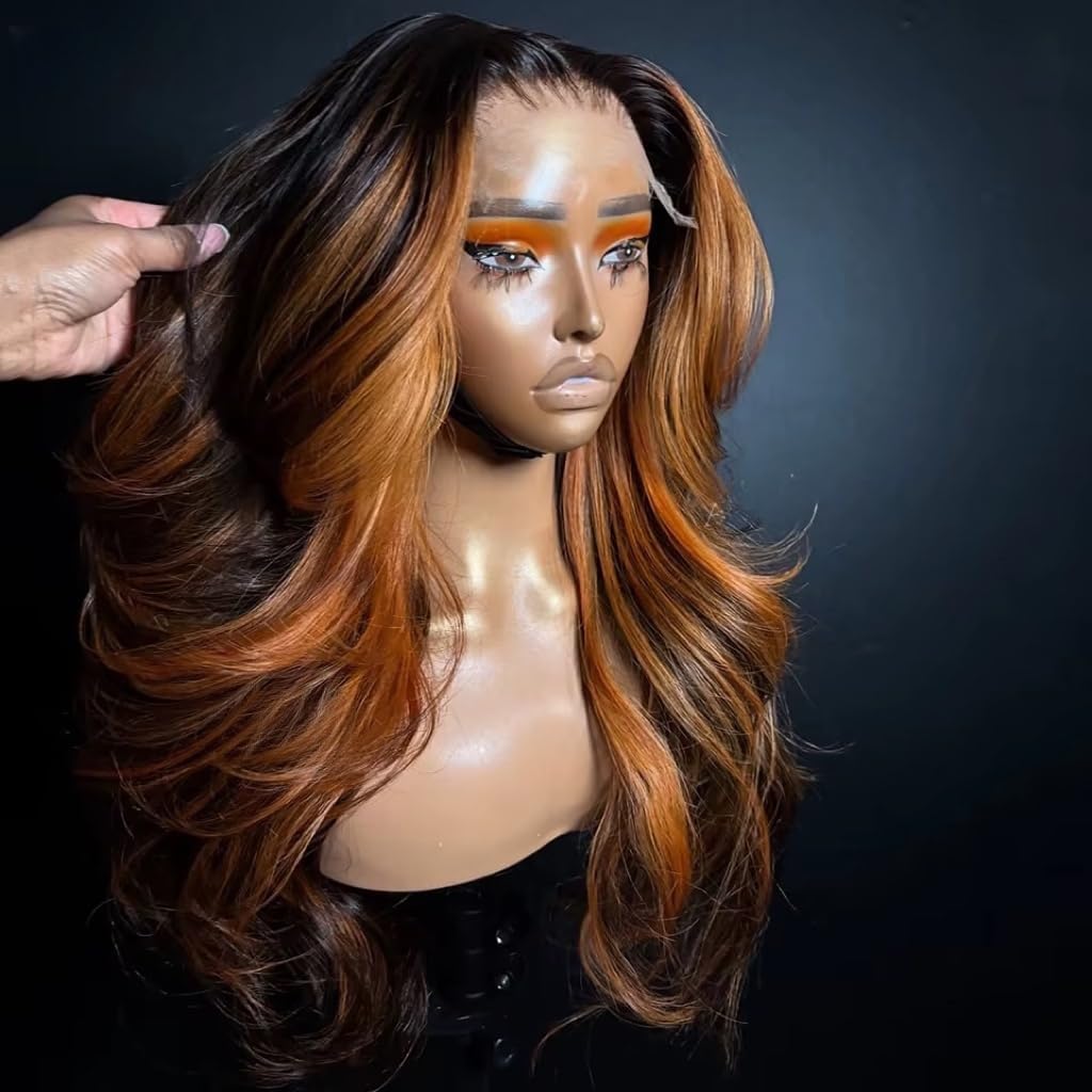 Chocolate Brown Lace Front Wigs