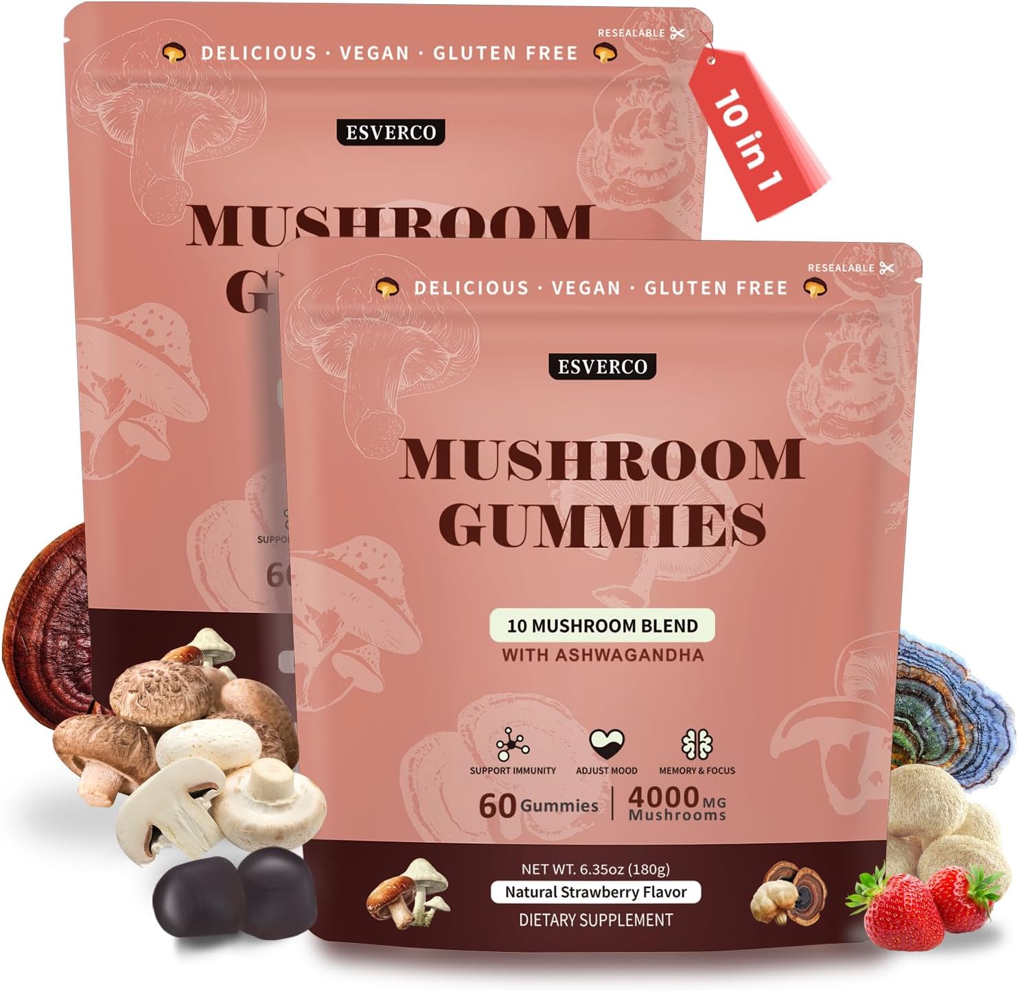 Lions Mane Mushroom Gummies