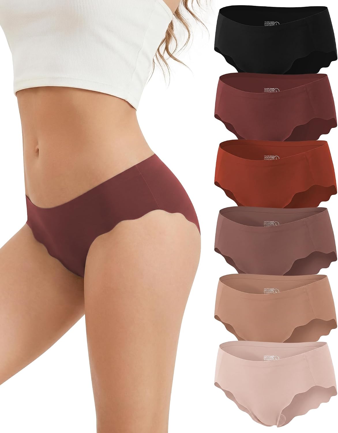 Cevapro Seamless Panties (5-Pack