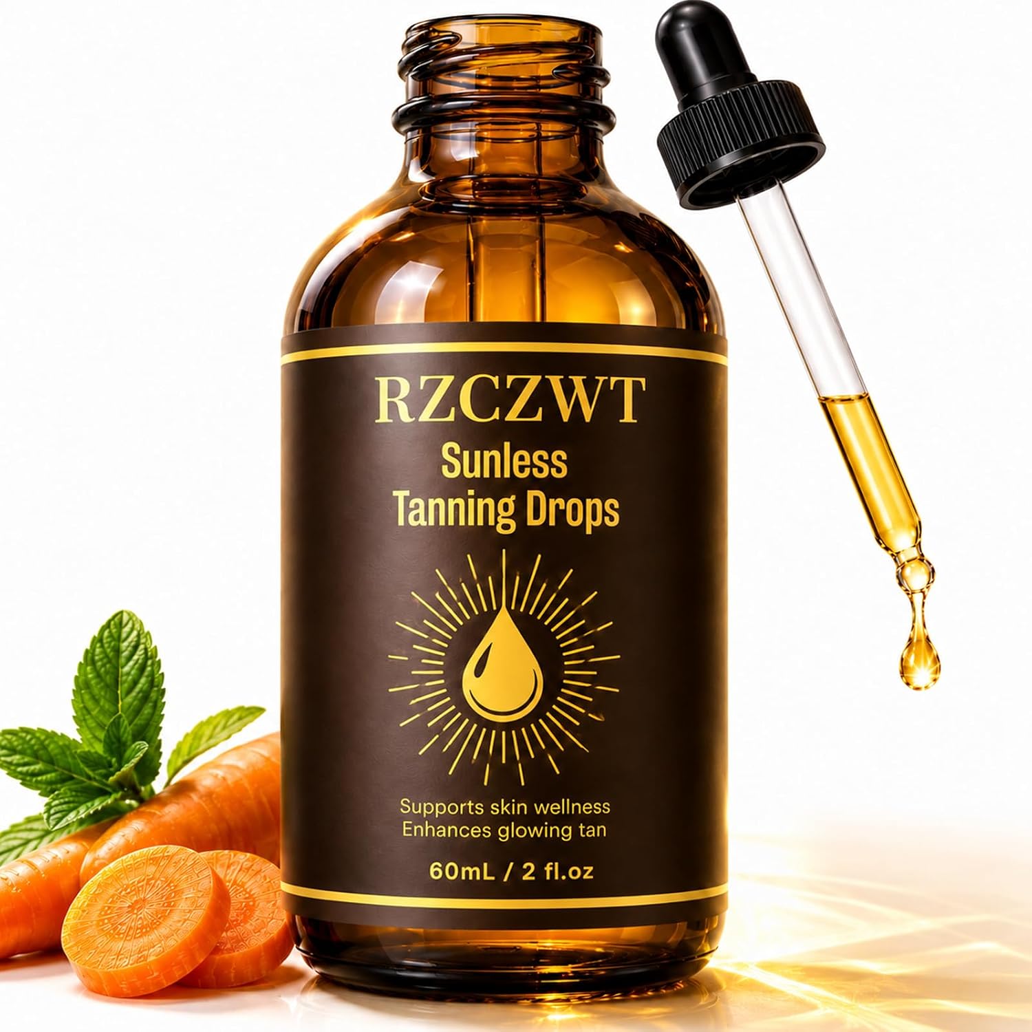 Plant-Based Tanning Drops