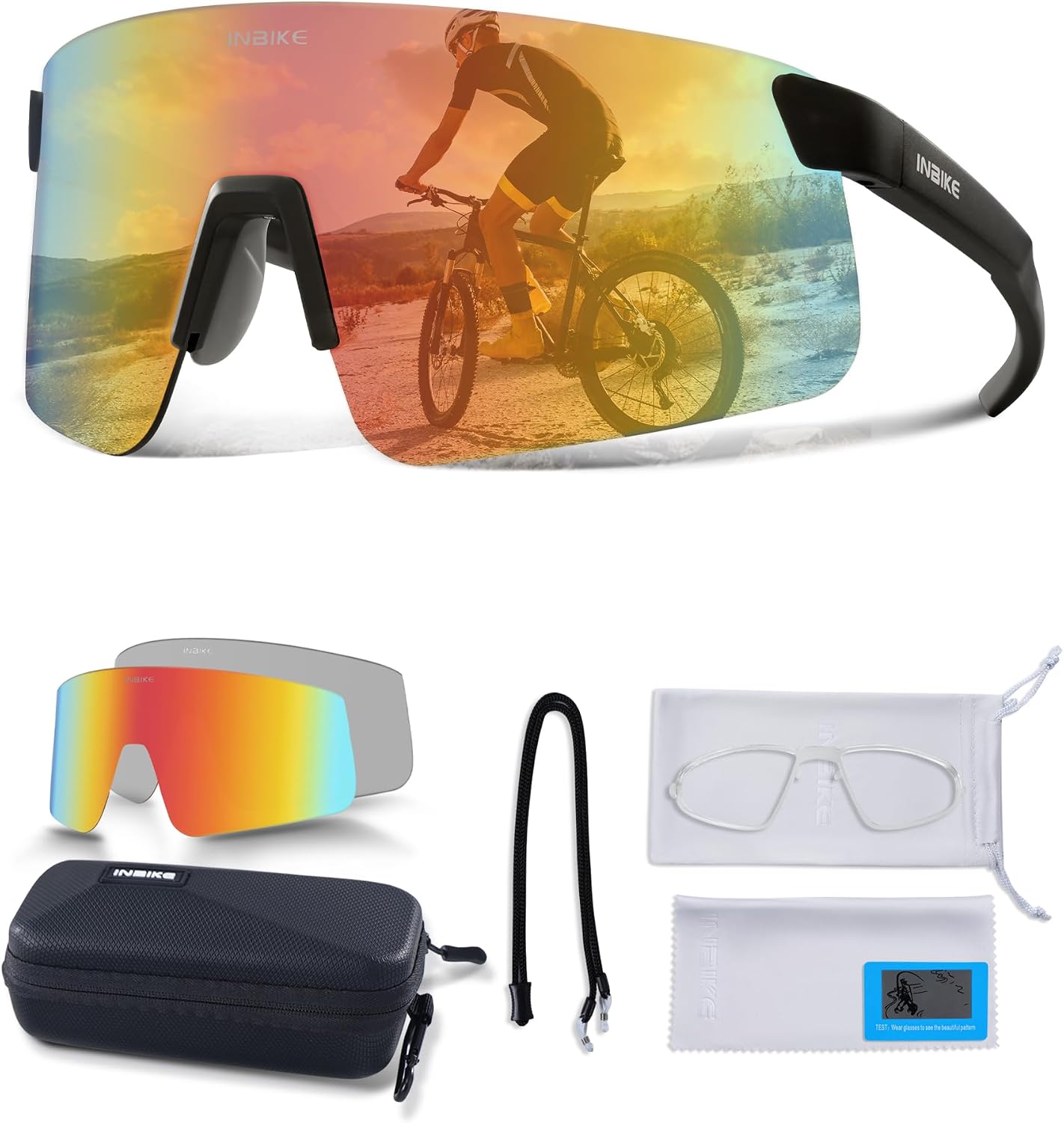 INBIKE Polarized Cycling Glasses