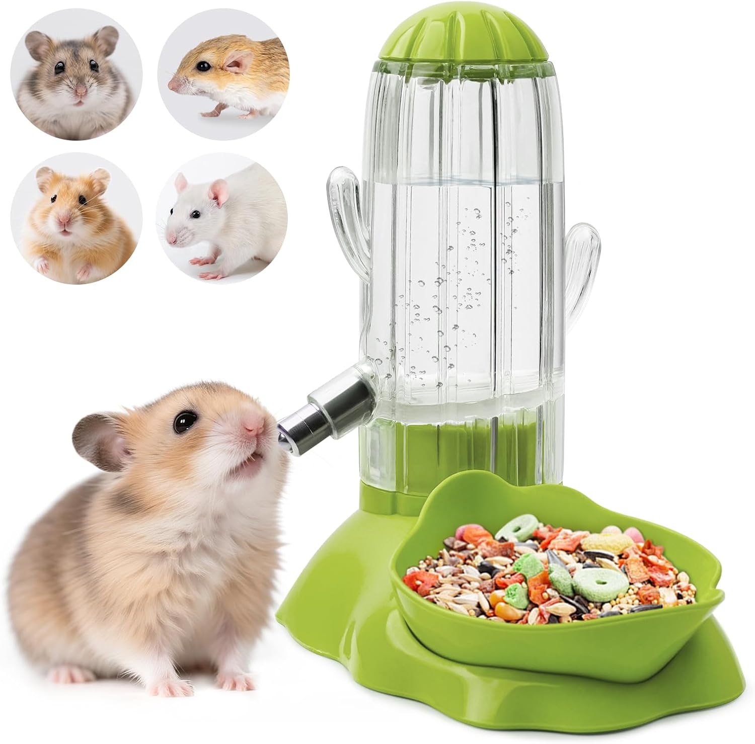 Vannon Hamster Feeders & Water Bottles