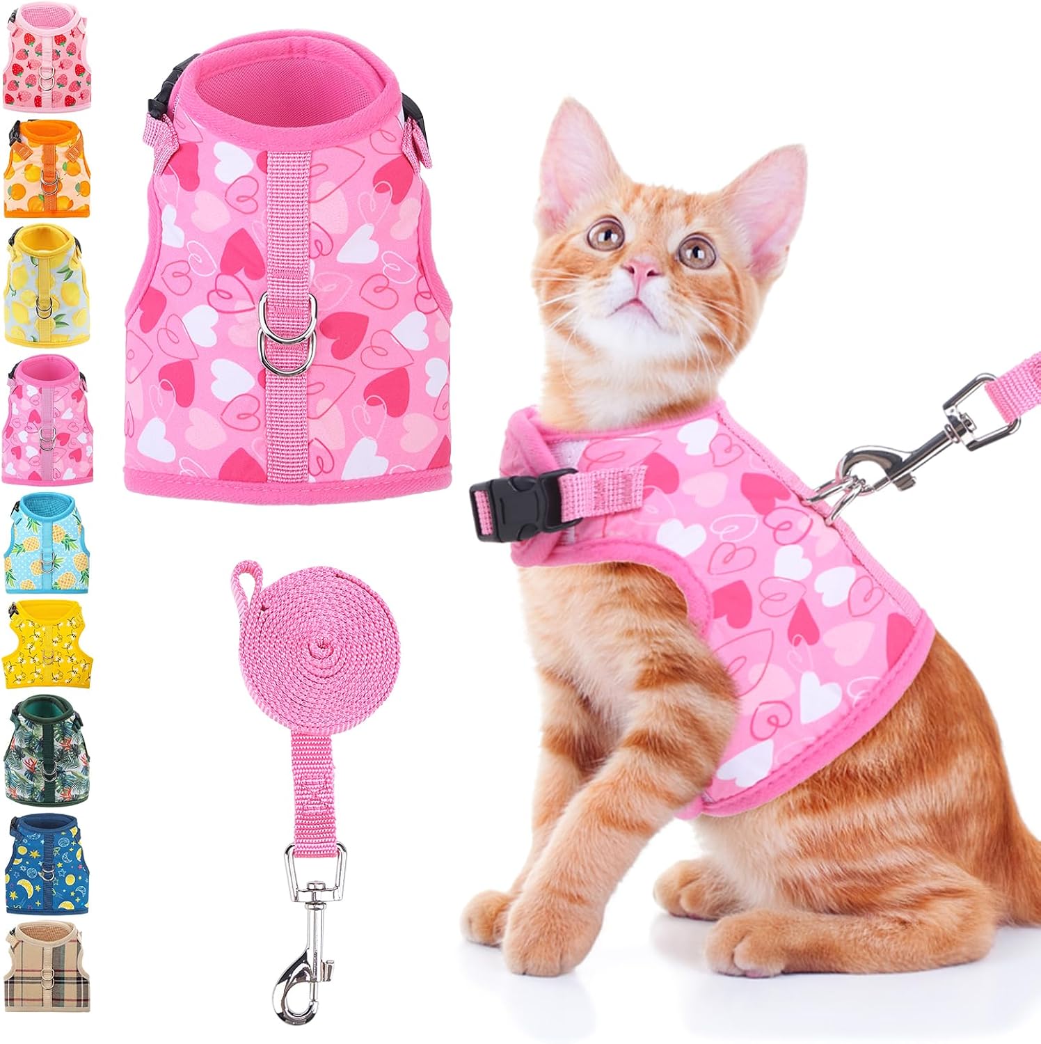 BINGPET Cat Harnesses and Leashes
