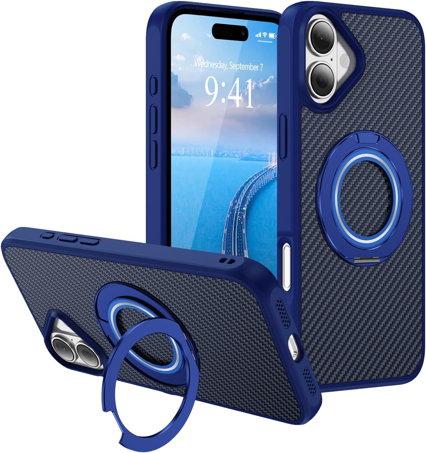 Nzenguer iPhone 17 Cases (Blue