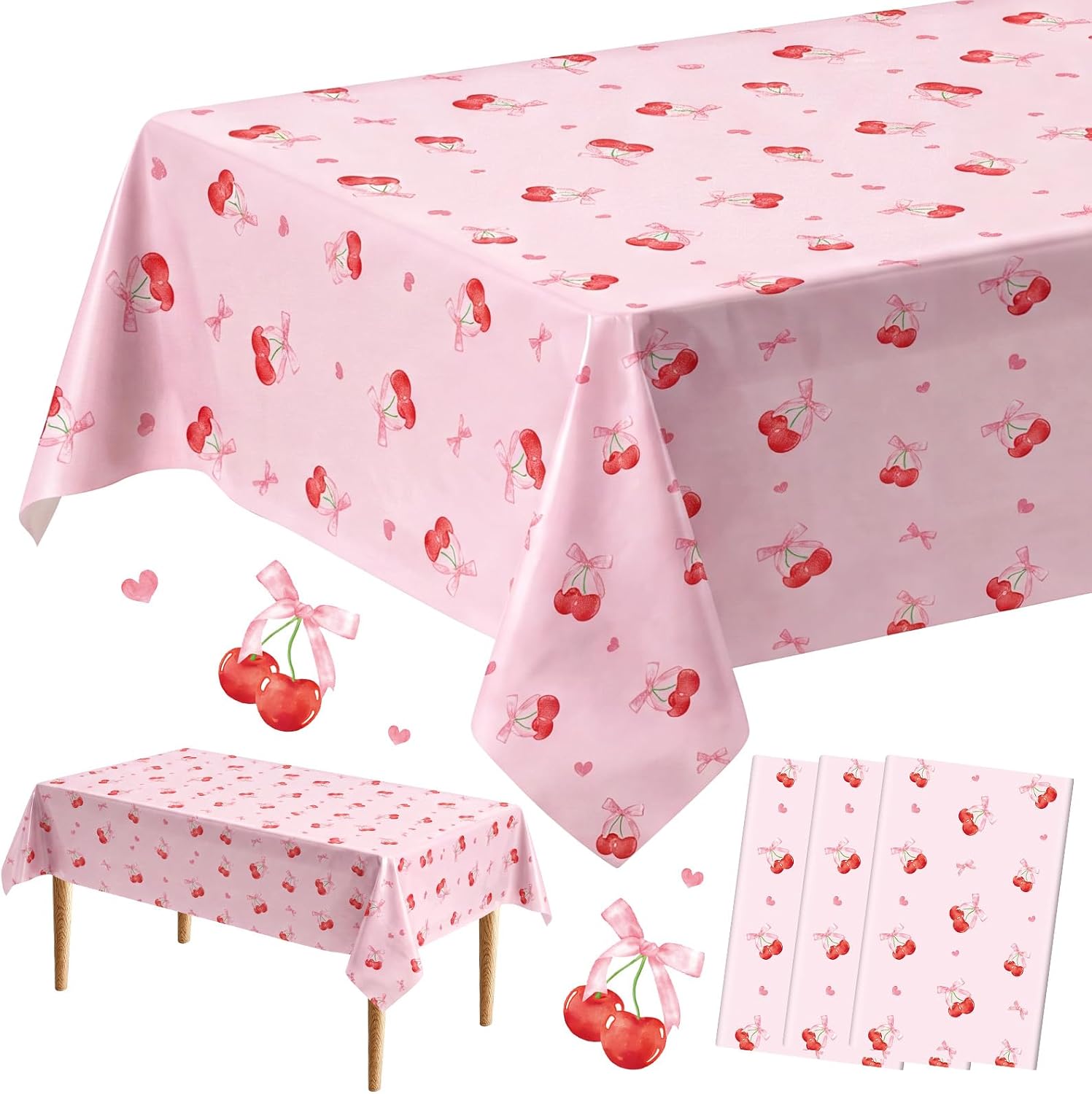 Hayfige Cherry Tablecloths