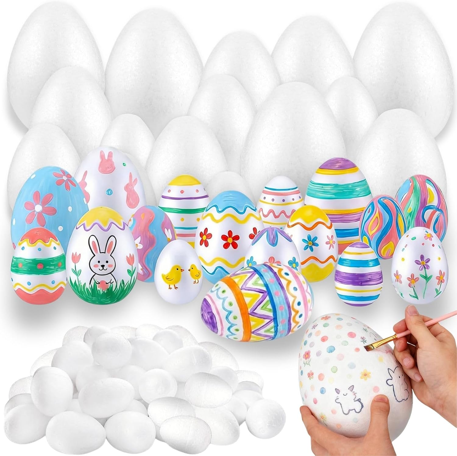 Atarvana Craft Foam Eggs