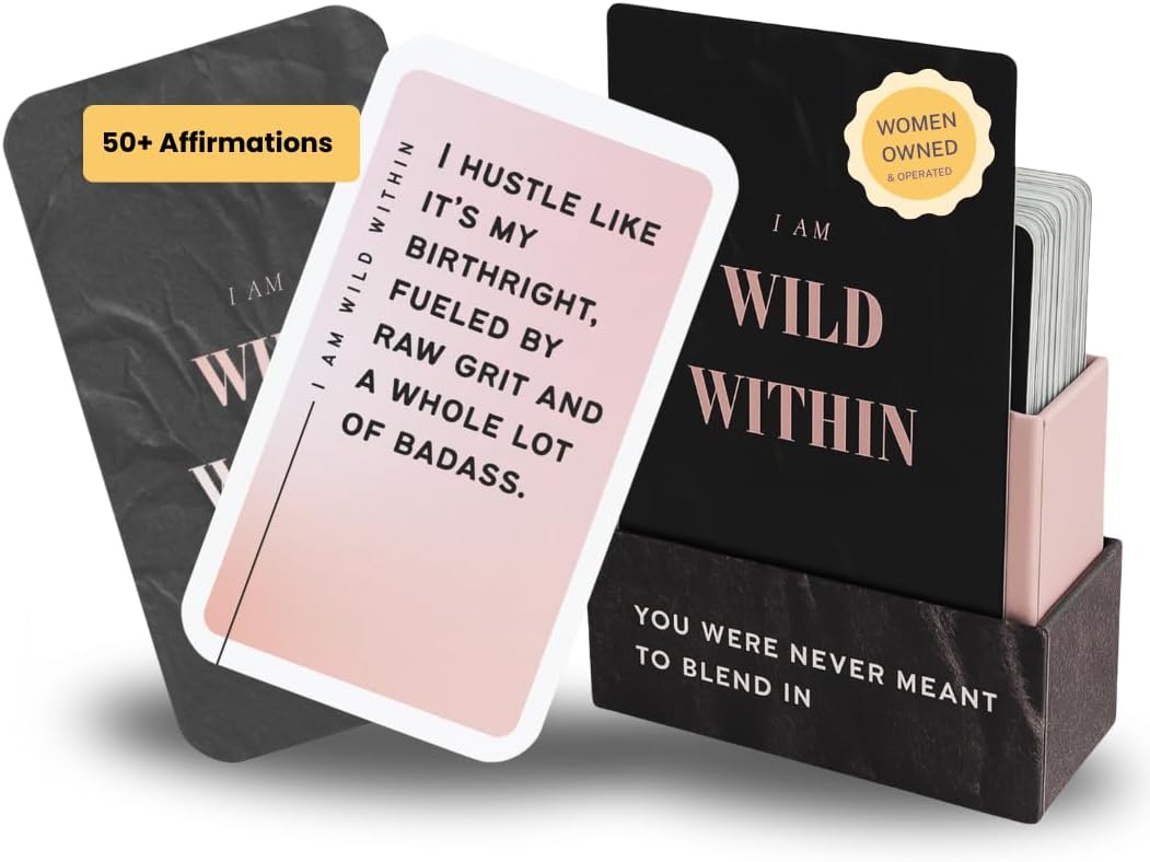Wild Within Affirmation Cards