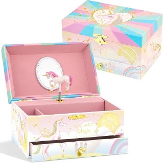 PR!CE DROP UNDER 10 ( ) A&A Musical Jewelry Box for Girls