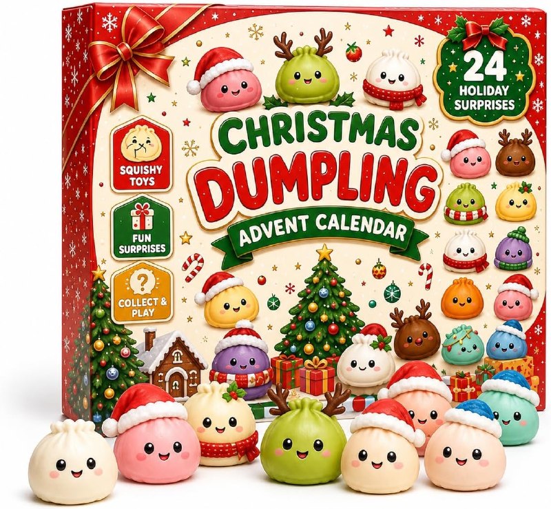 Christmas Squishies Advent Calendars