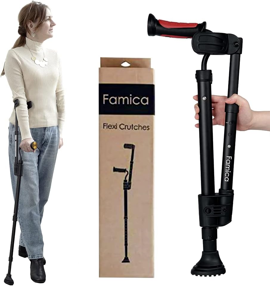 Famica Flexi Forearm Crutches