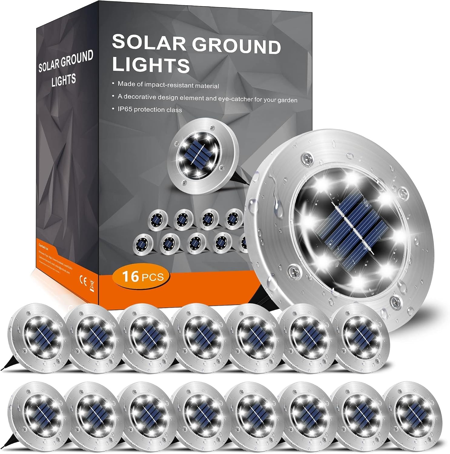 INCX Solar Outdoor Lights
