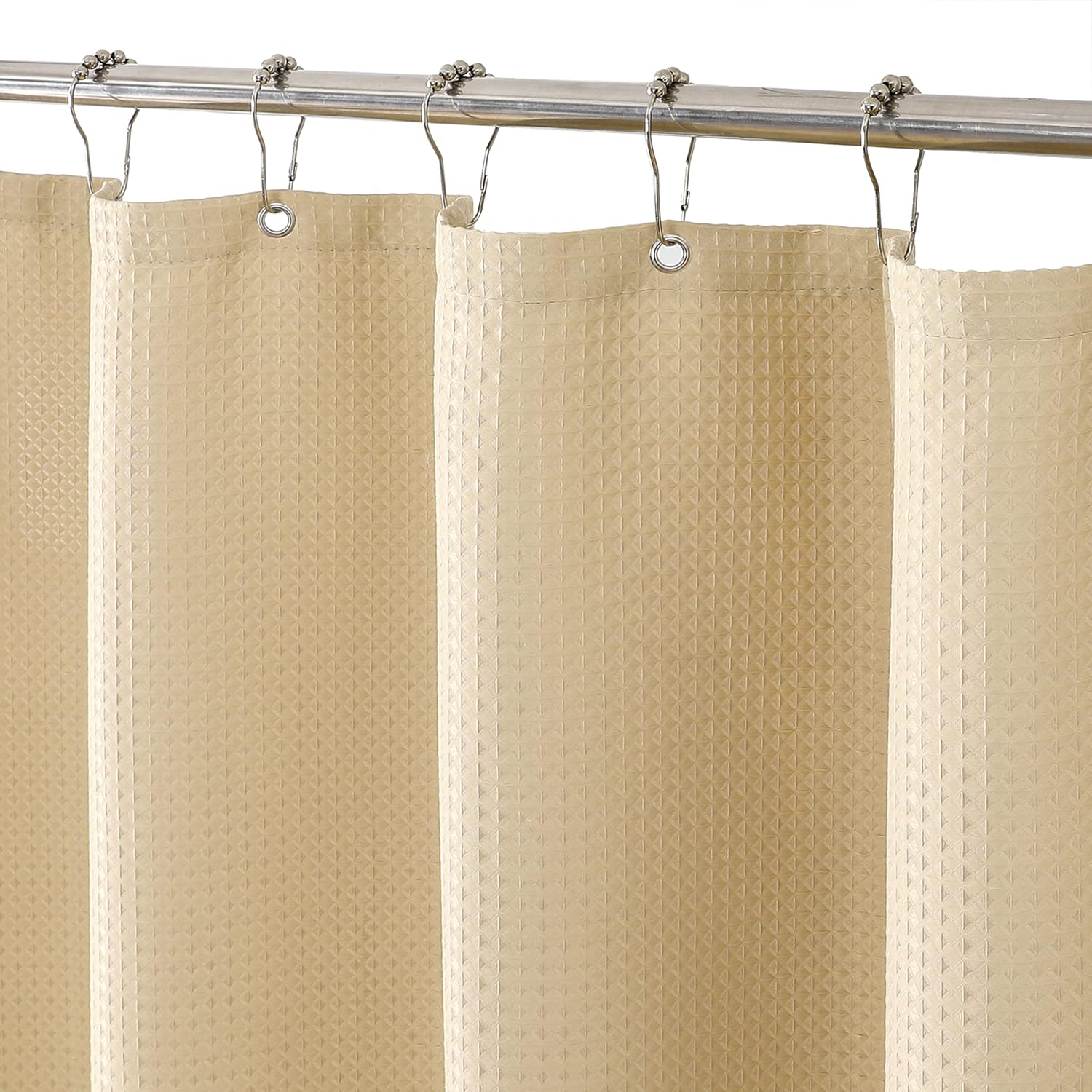MISS SELECTEX Waffle Shower Curtains