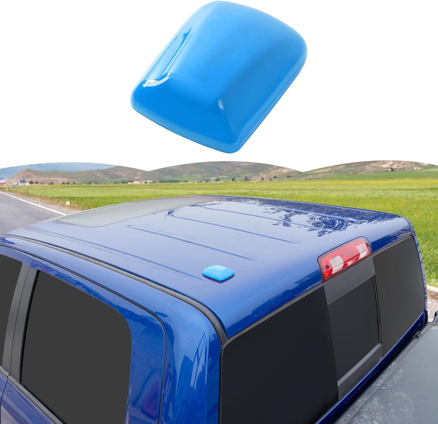 Dodge Antenna Covers (Light Blue